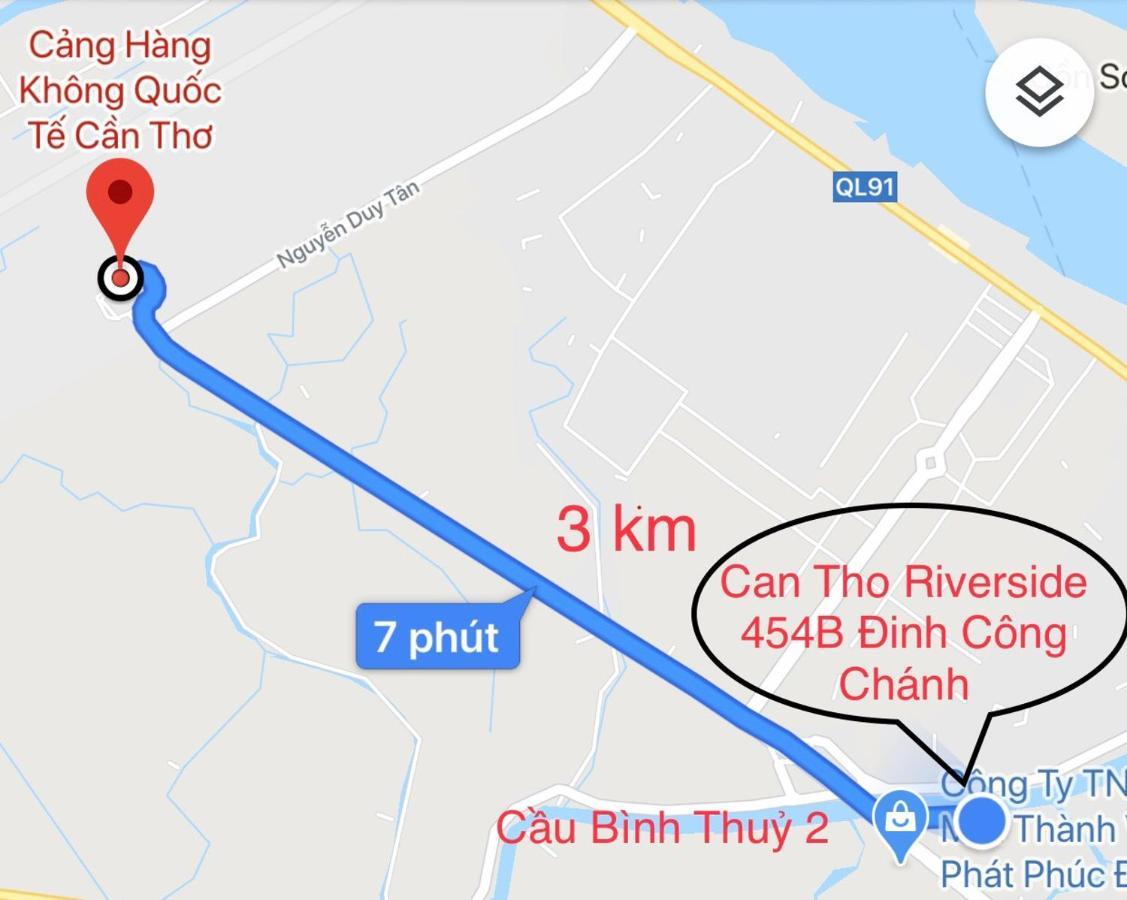 Binh Thuy Can Tho Riverside Hostel المظهر الخارجي الصورة